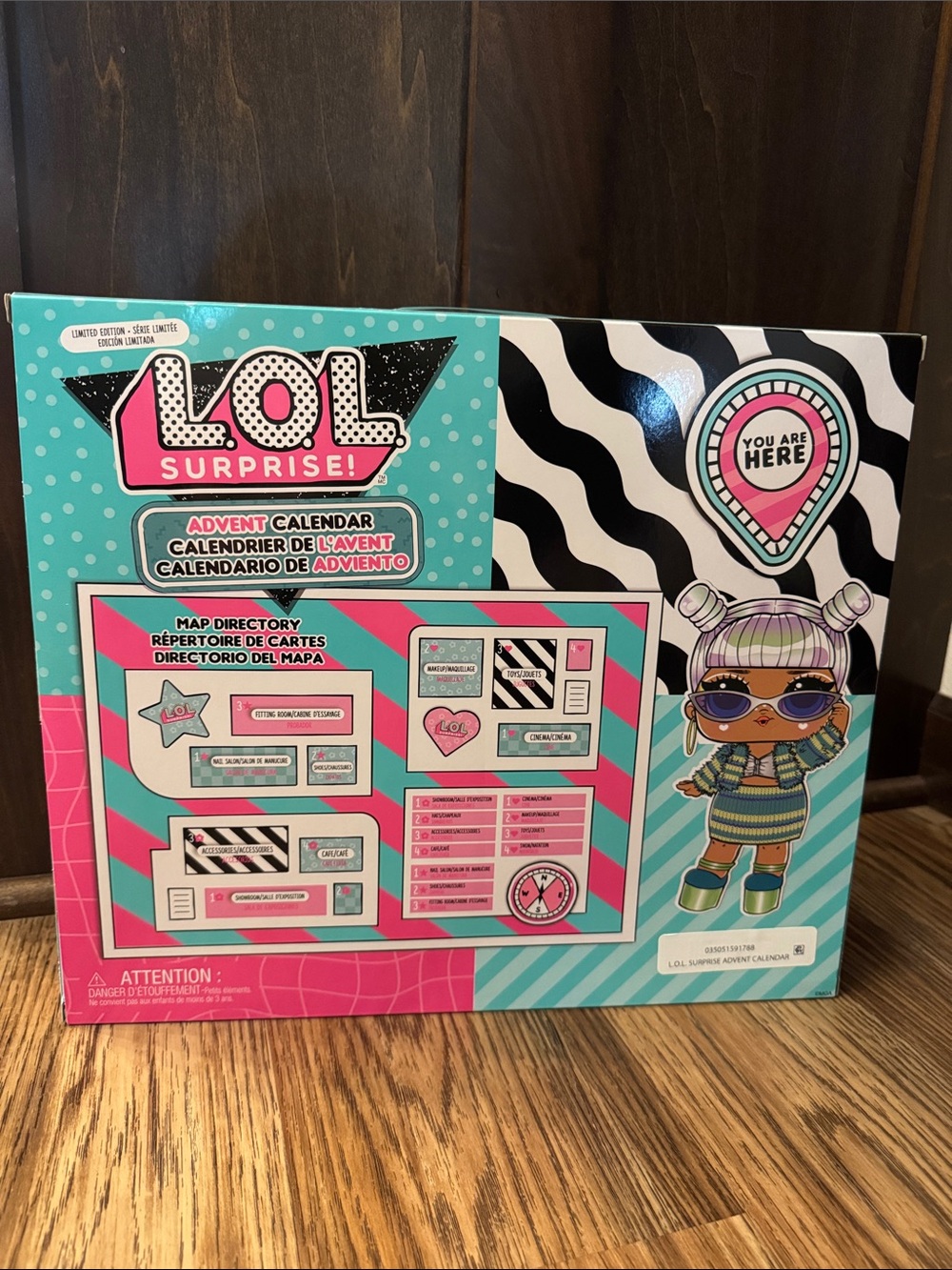 NEW!! L.O.L. Surprise! Kids Advent Calendar - Pink & Teal - Picture 2 of 6